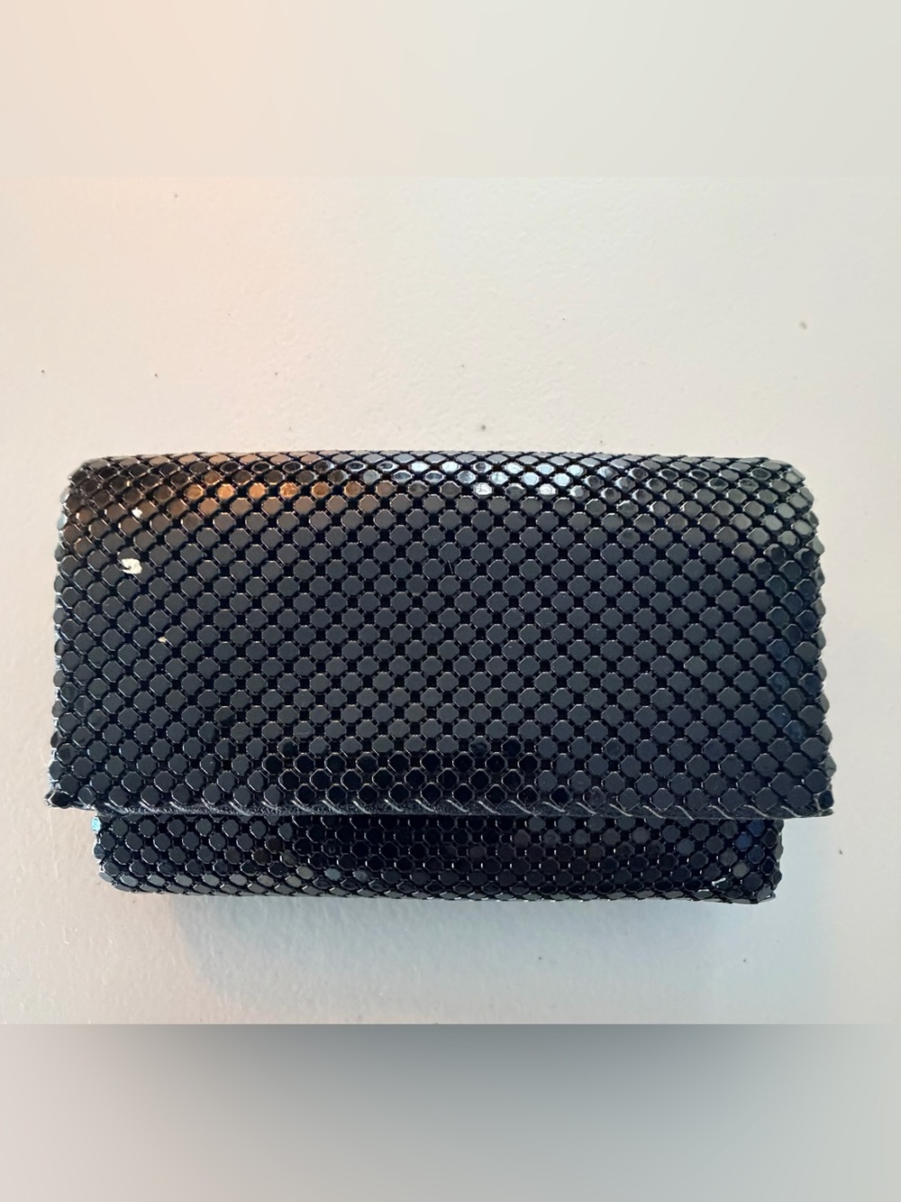 VINTAGE: Whiting & Davis | small metal mesh wallet